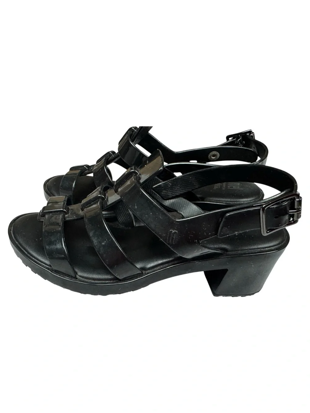 Mini Melissa Mel Flox High Slingback kids Sandal sz 2